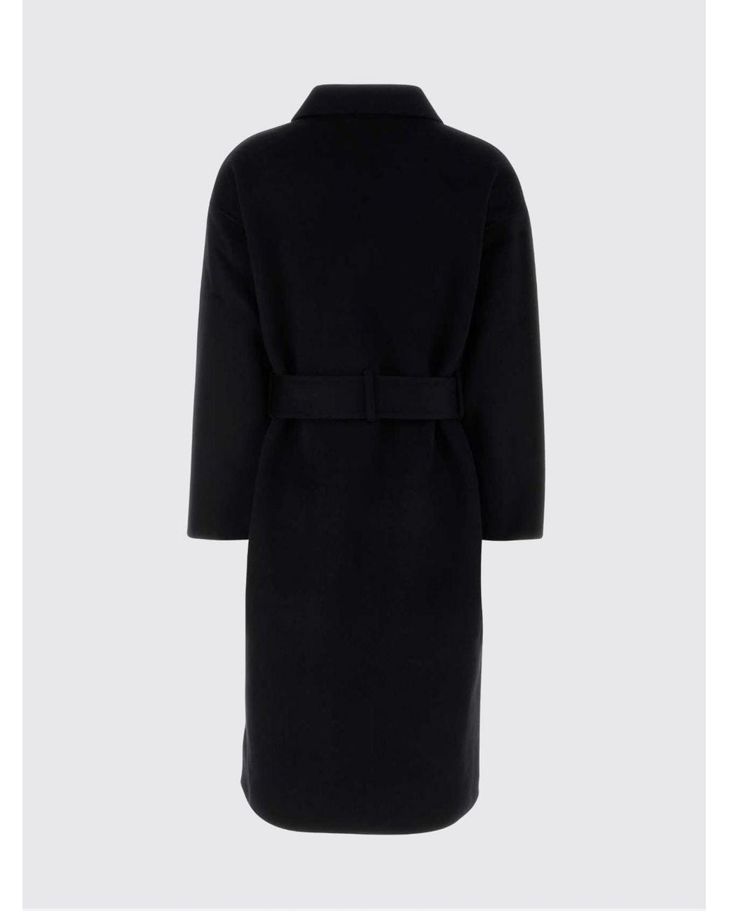 Anine Bing Red Double-Breasted Long Coat