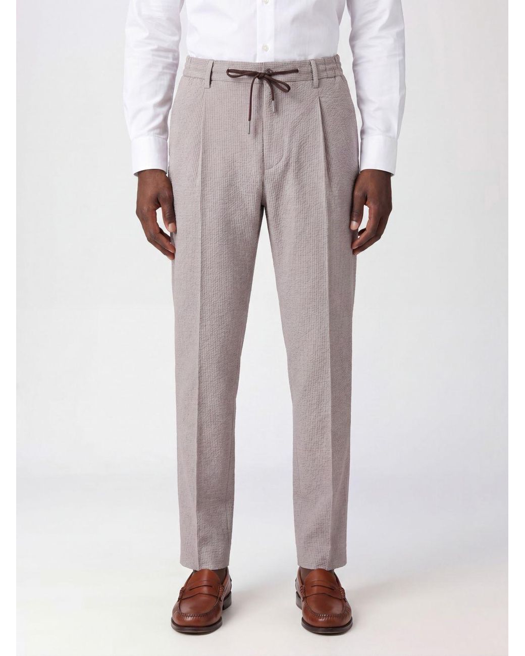 Tagliatore Gray Pants for men