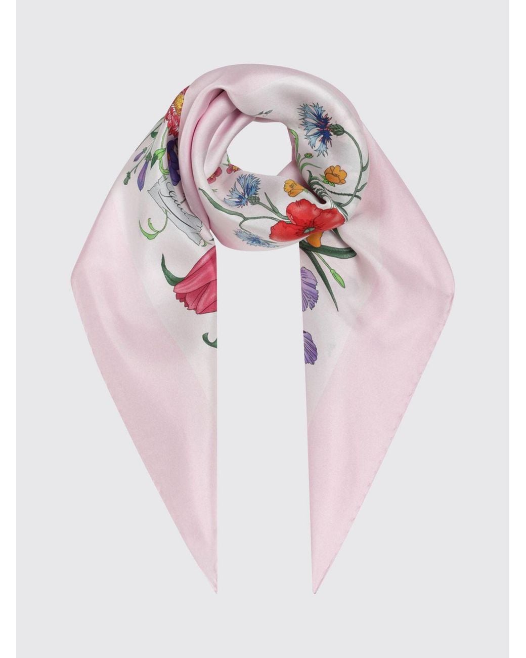 Bufanda Mujer Gucci de color Pink