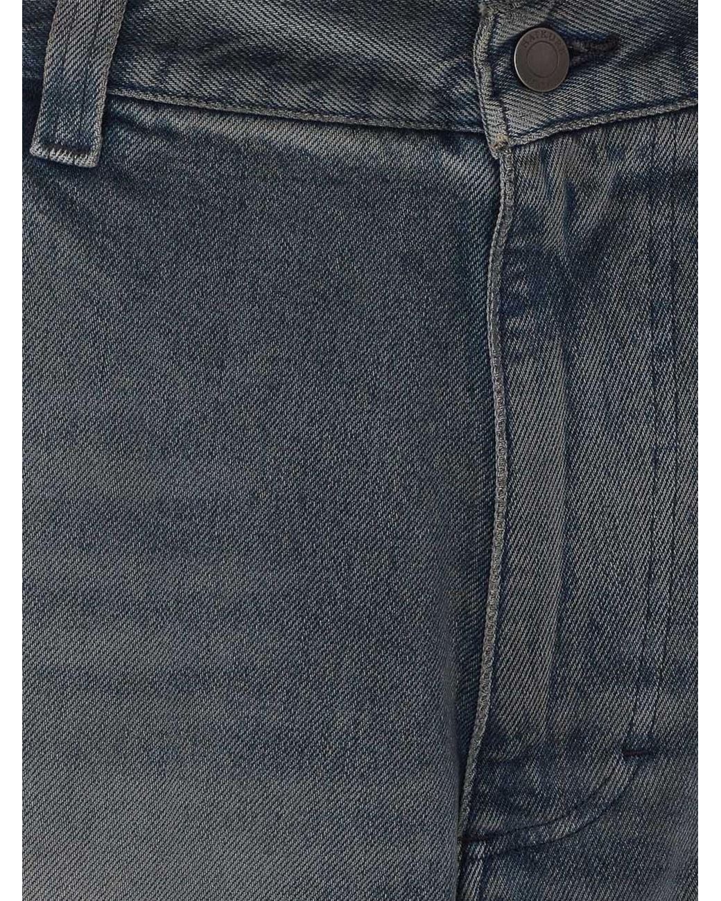 Haikure Gray Wide-Leg Jeans for men