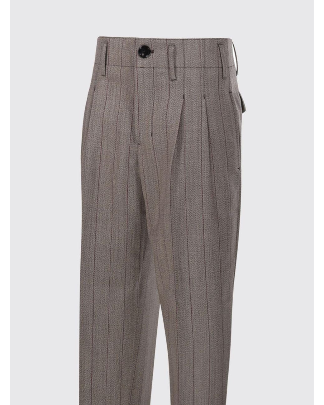Pantalones Mujer AMI de color Gray