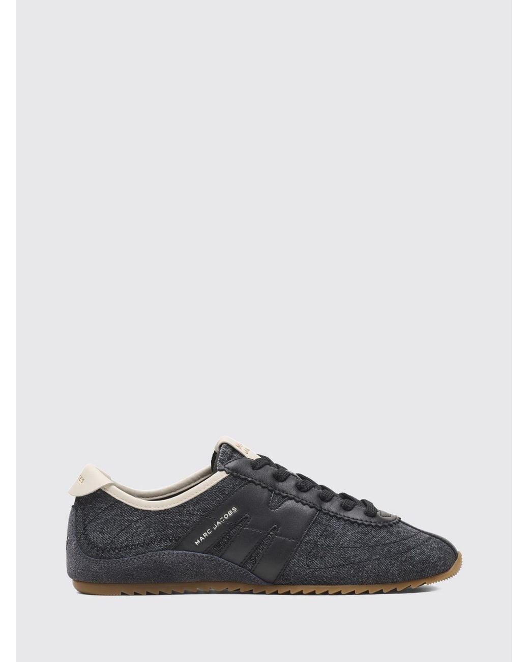 Marc Jacobs Black The 400 Bleecker Runner Leather And Technical Fabric Sneakers