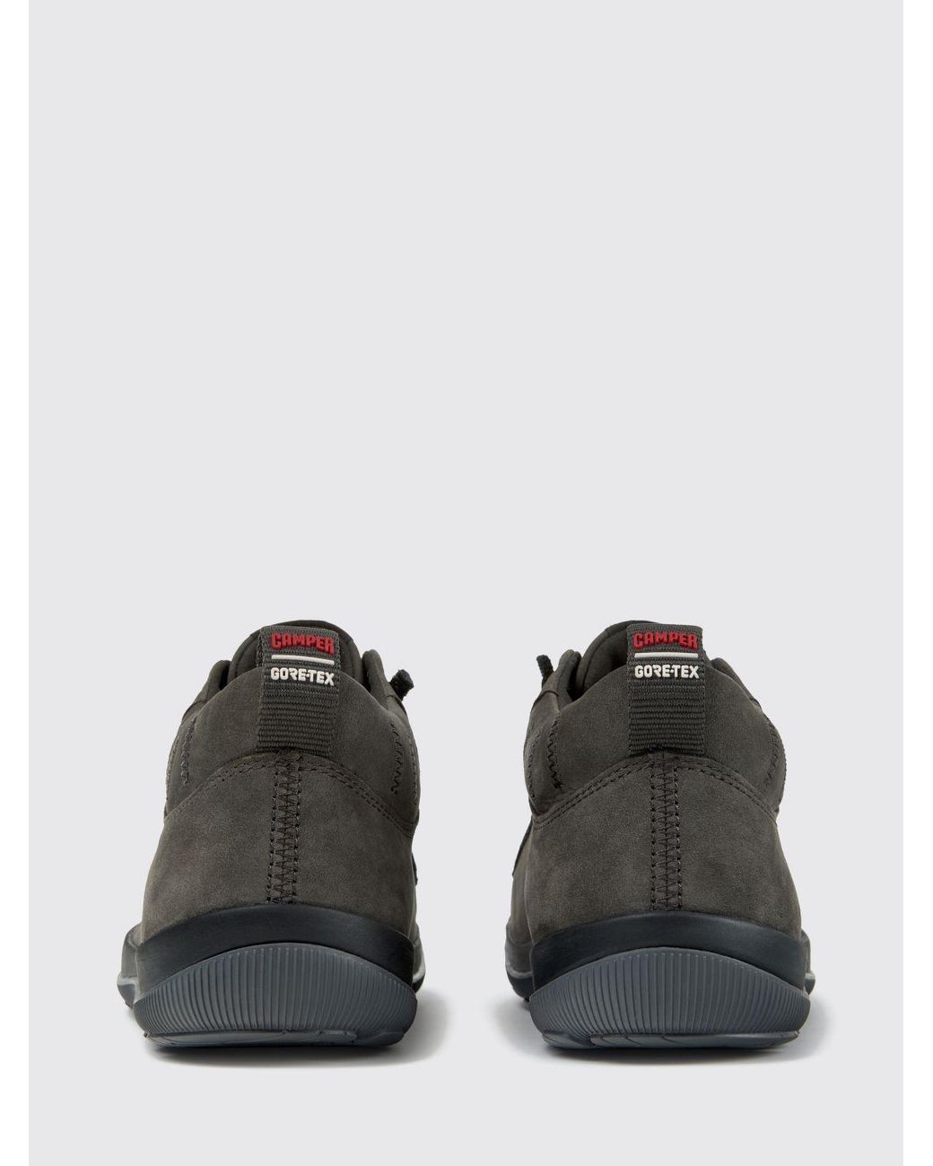 Camper Black Peu Pista Gm Outdoor Ankle Boots for men