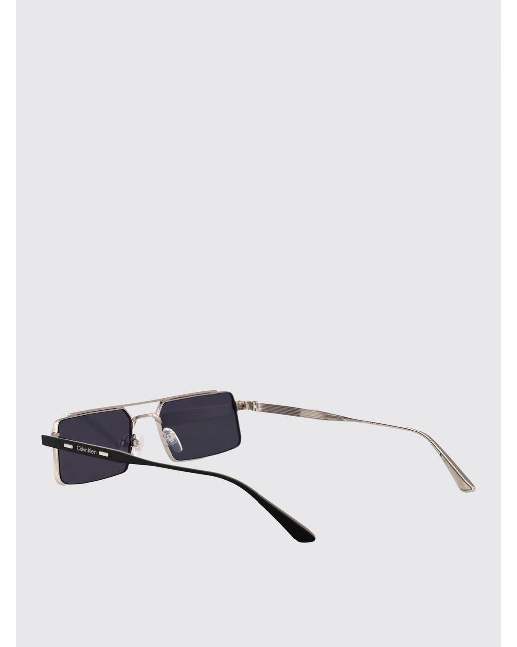 Calvin Klein White Ck24111S Metal Sunglasses for men