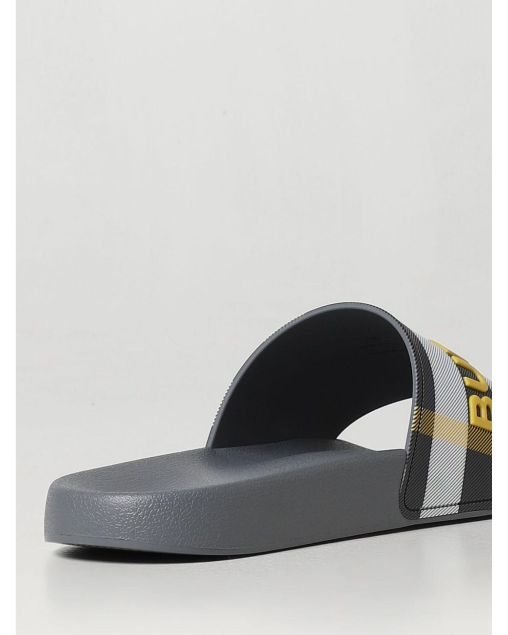 Burberry sandals grey deals