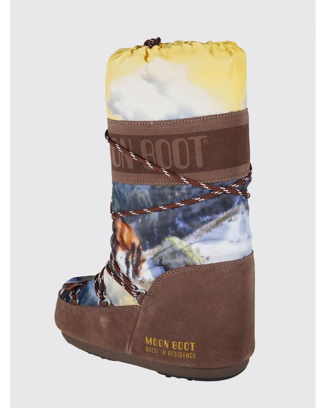 Bota De Nieve Icon Low Guest Moon Boot de color Blue