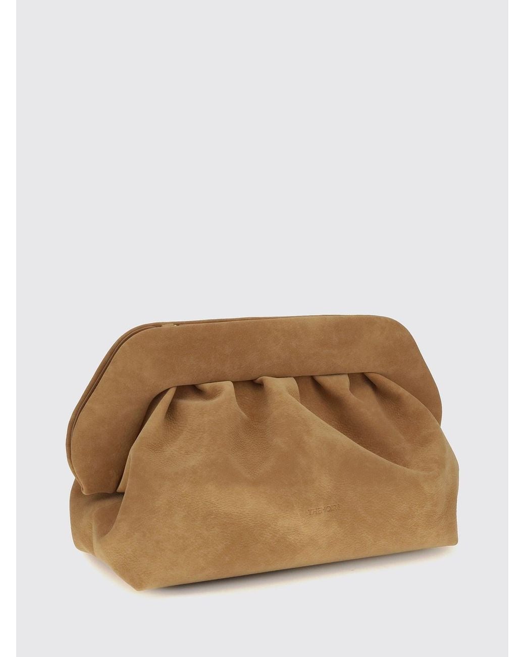 THEMOIRÈ Brown Themoir&Egrave Clutch