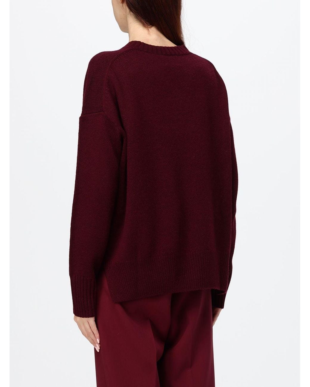 Allude Red Sweatshirt