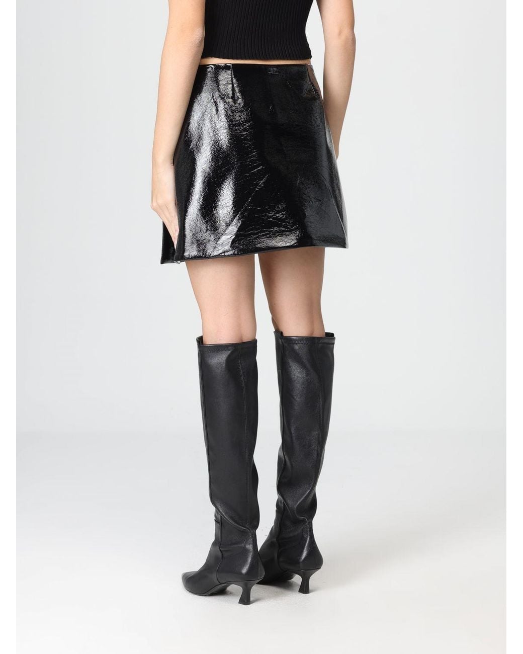Courreges Black CourrÈ Ges Skirt