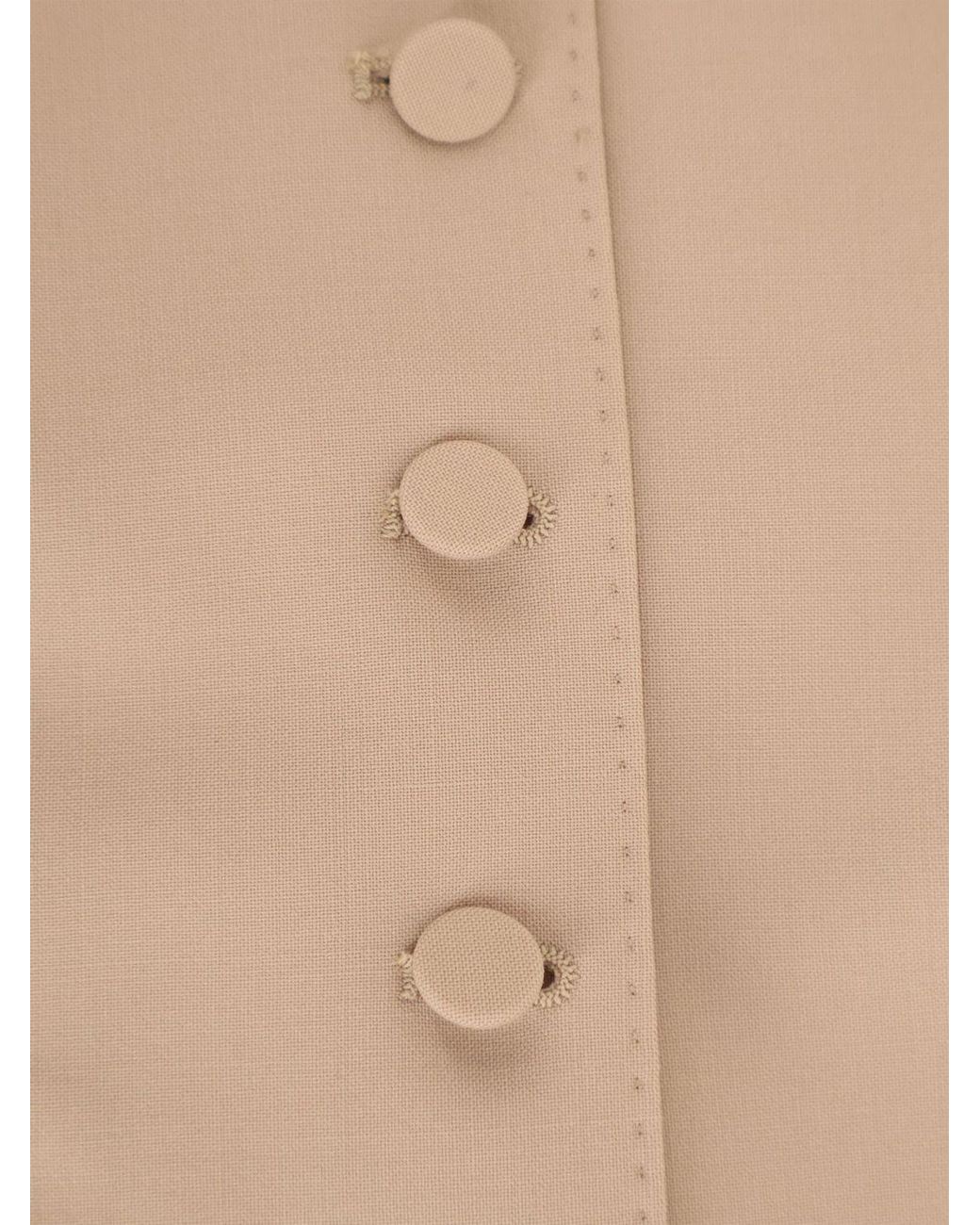 Tagliatore Natural Virgin Wool Blend Waistcoat