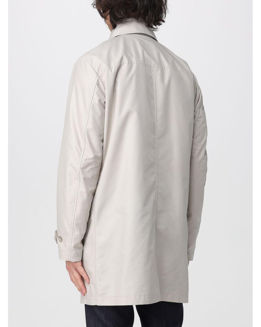 Fay Gray Morning Technical Poplin Coat for men