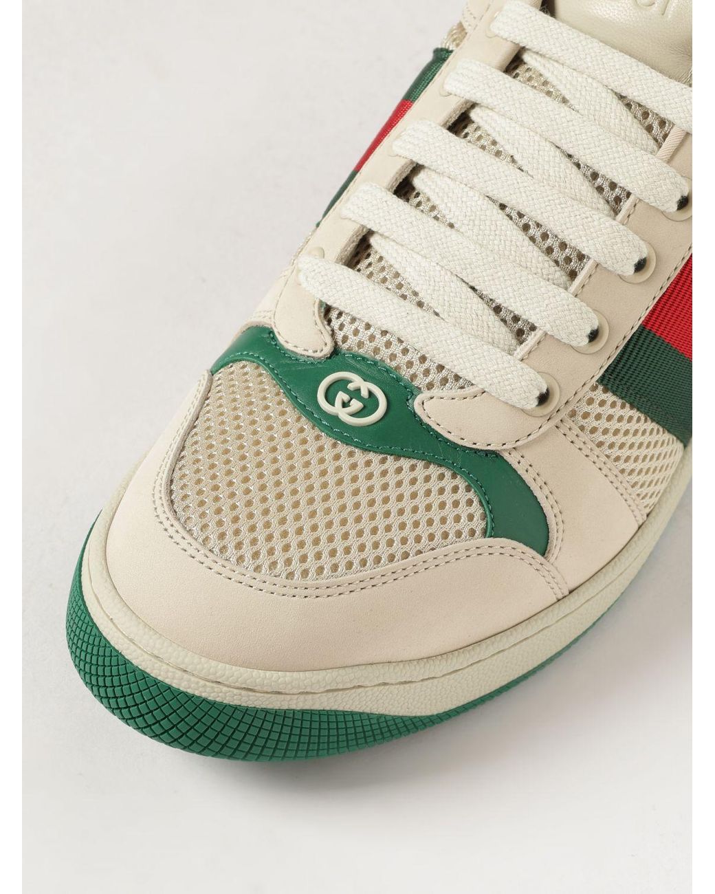 Gucci Natural Screener Sneakers for men