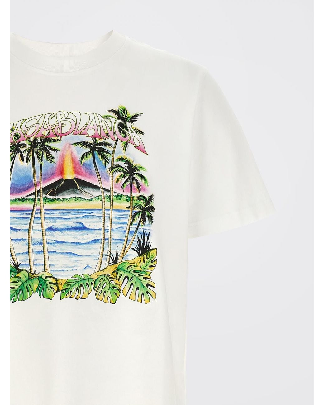 Casablanca Green T-Shirt for men