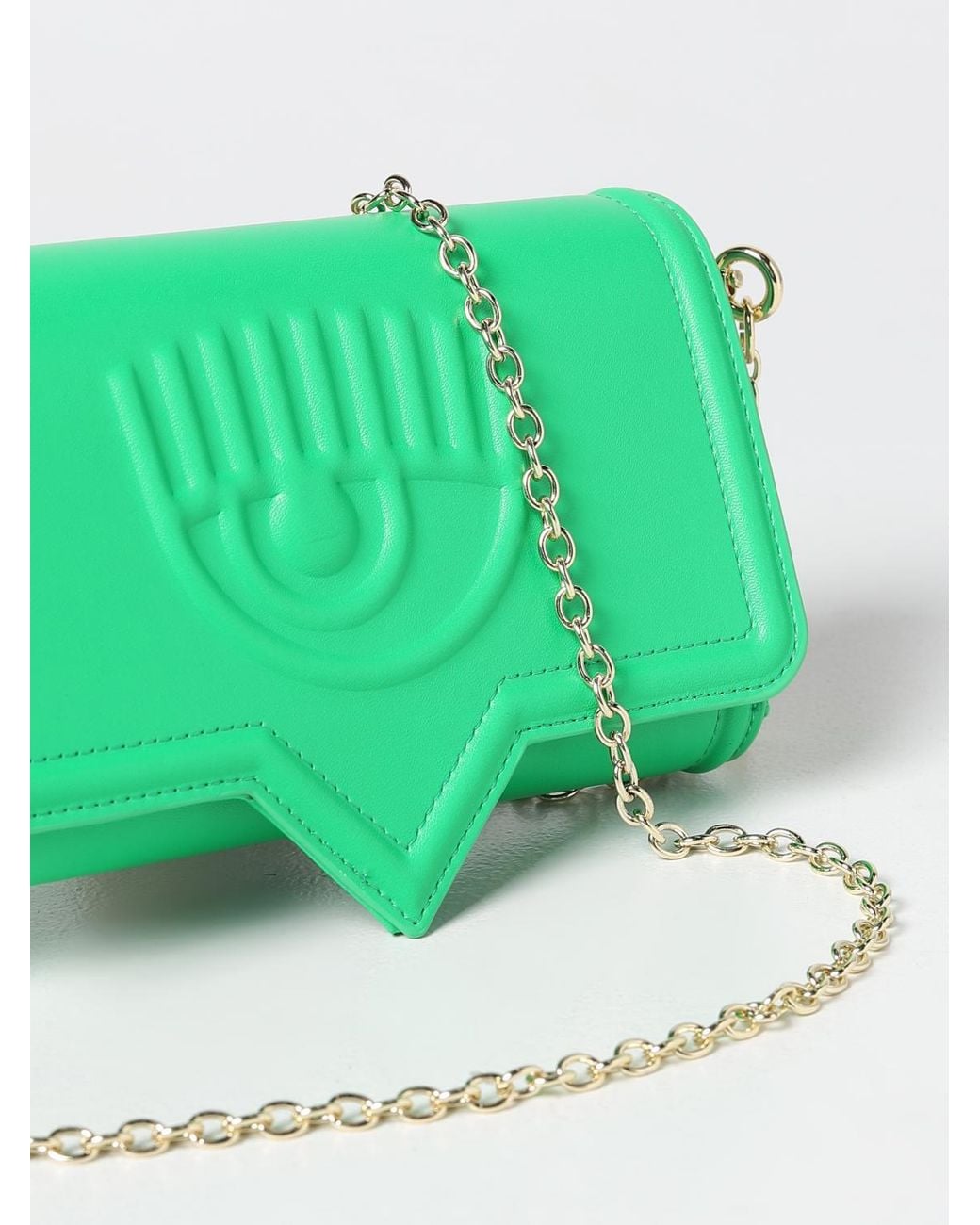 Chiara Ferragni Green Crossbody Bags