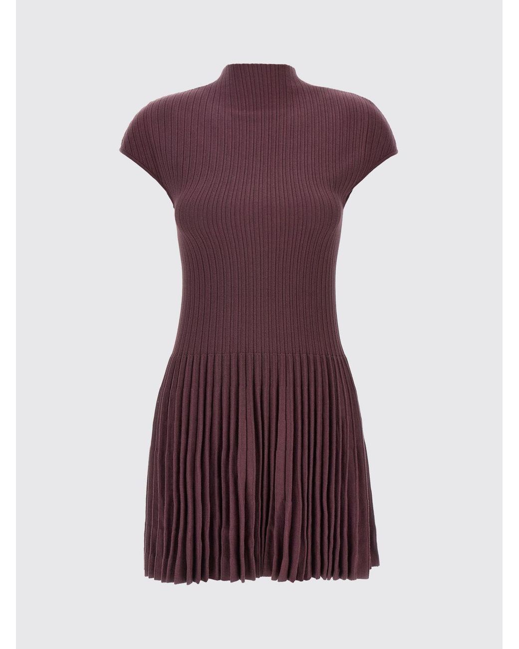Magda Butrym Purple Dress