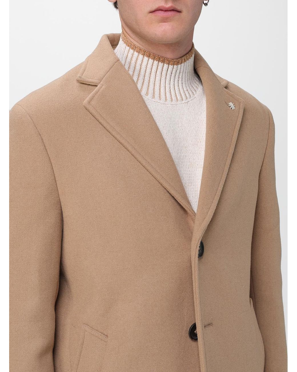 Manuel Ritz Natural Coat for men