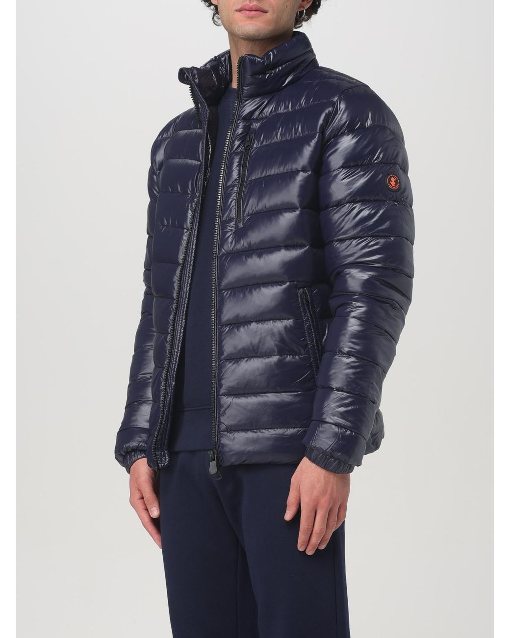 Save The Duck Blue Jacket for men