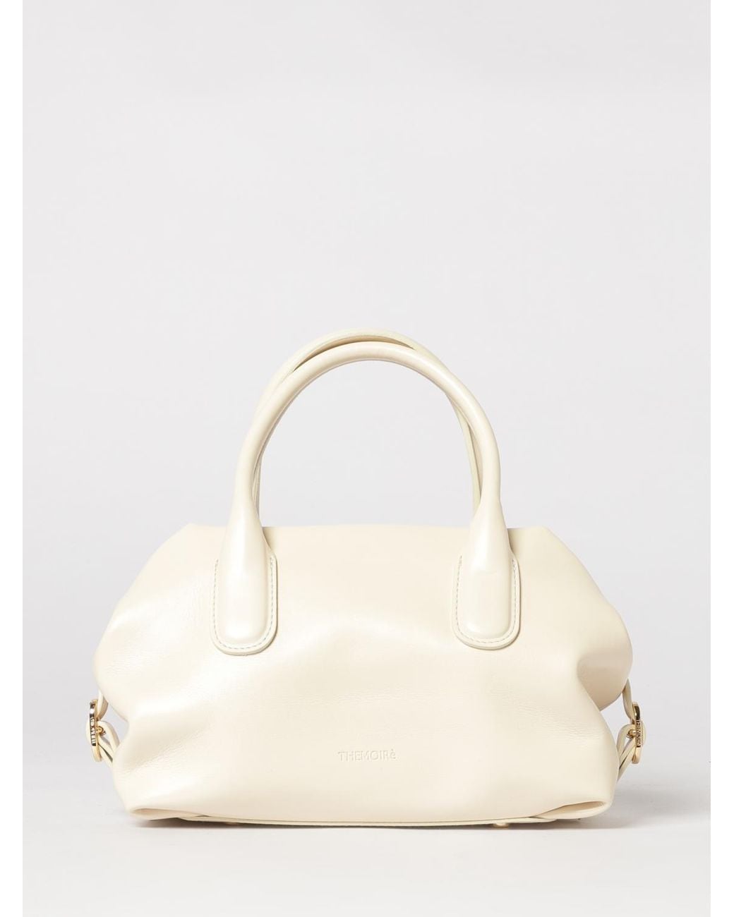 THEMOIRÈ Natural ThemoirÈ Talia Trunk Small Vegan Leather Bag