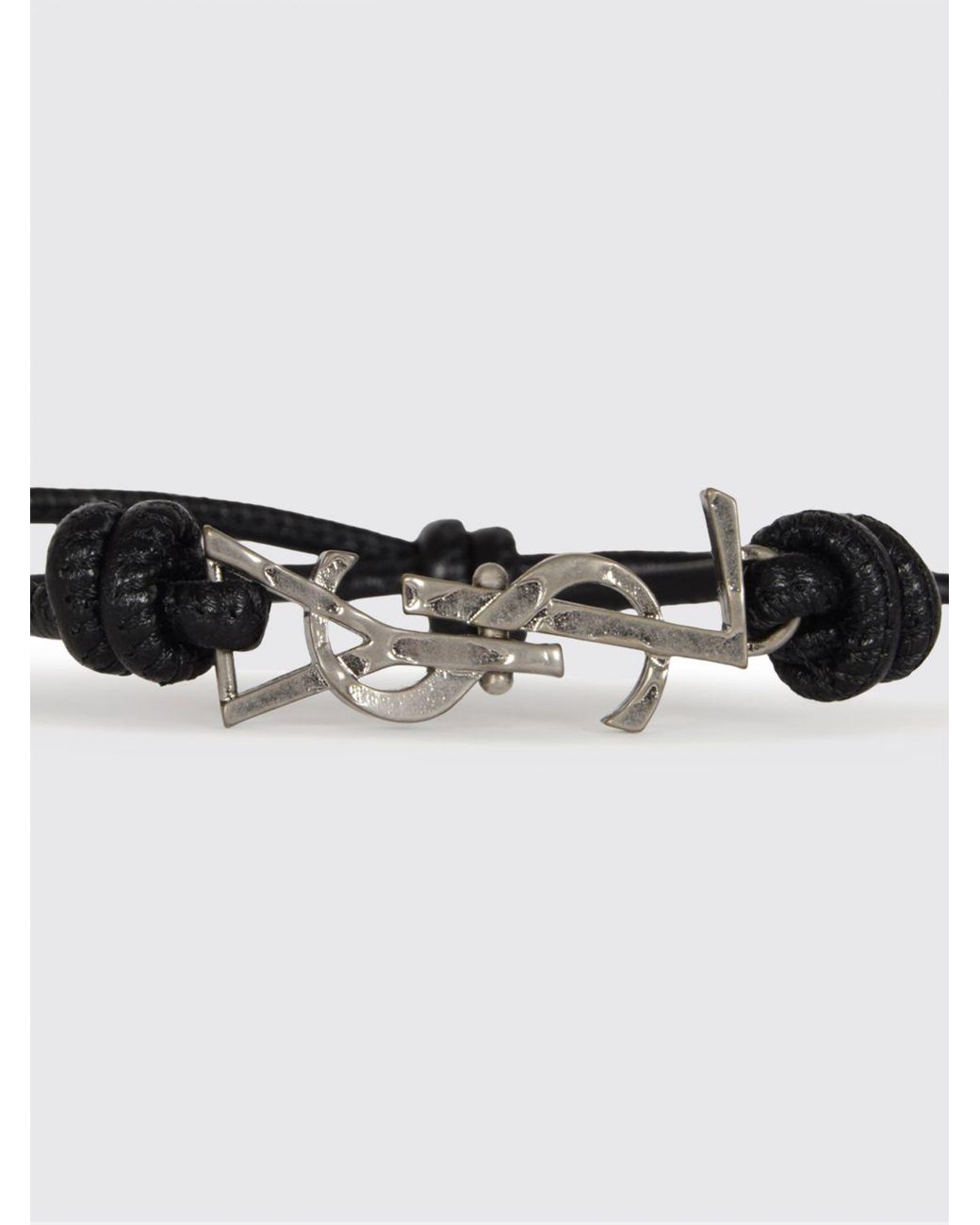 Bracciale Cassandre di Saint Laurent in White