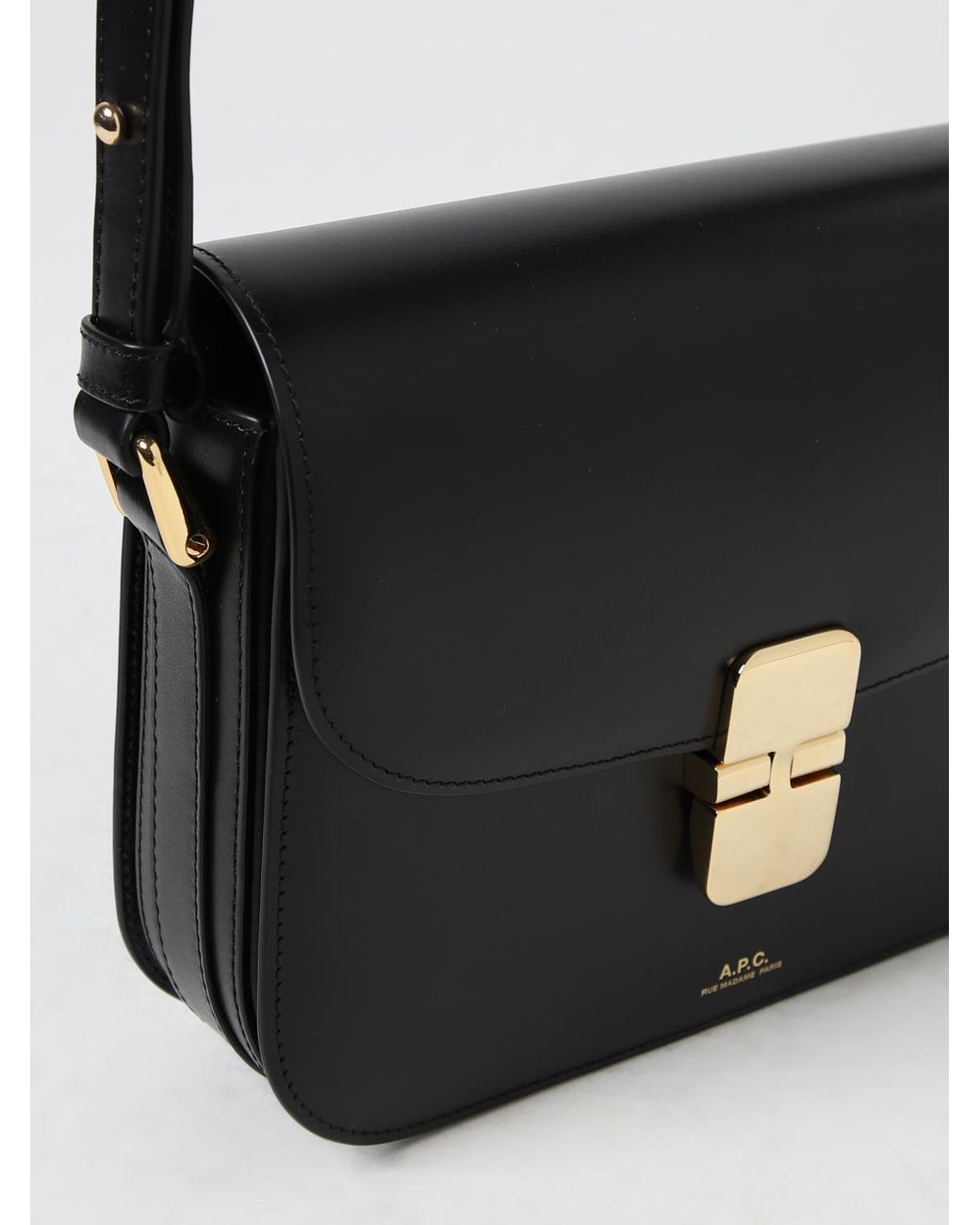 A.P.C. Black Grace Ledertasche