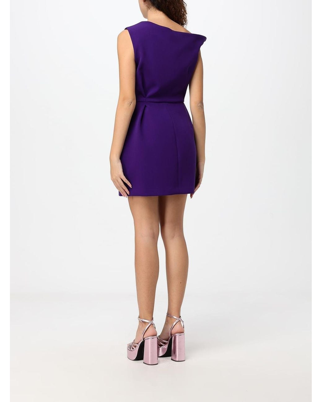 Vestido Mujer MSGM de color Purple
