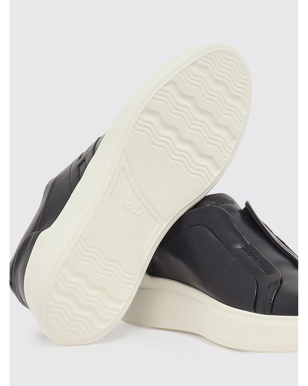 Hogan Blue H580 Nappa Leather Sneakers for men