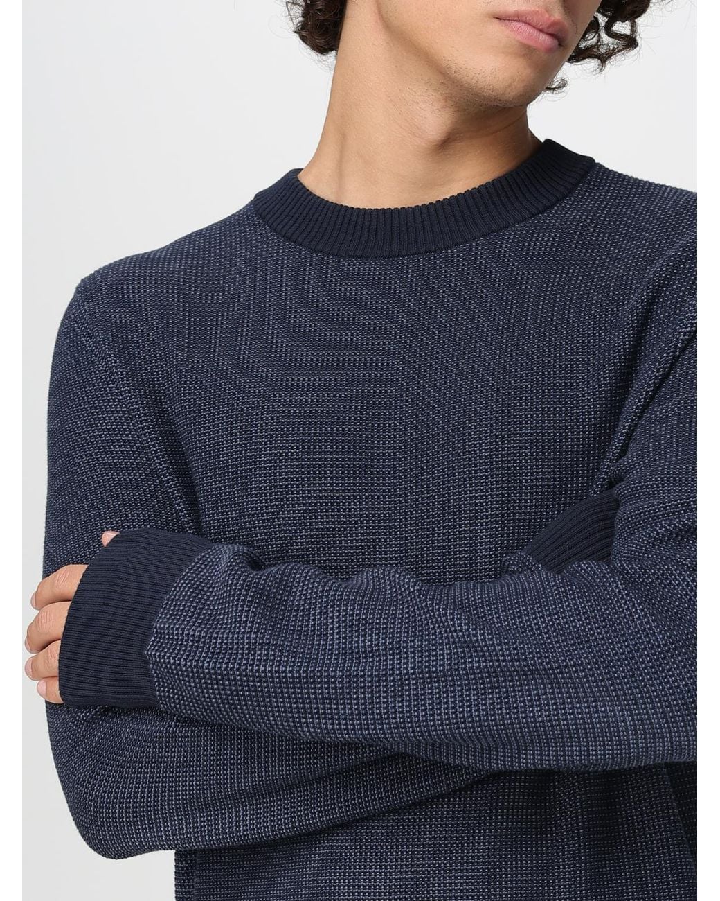 Boss Blue Jumper for men
