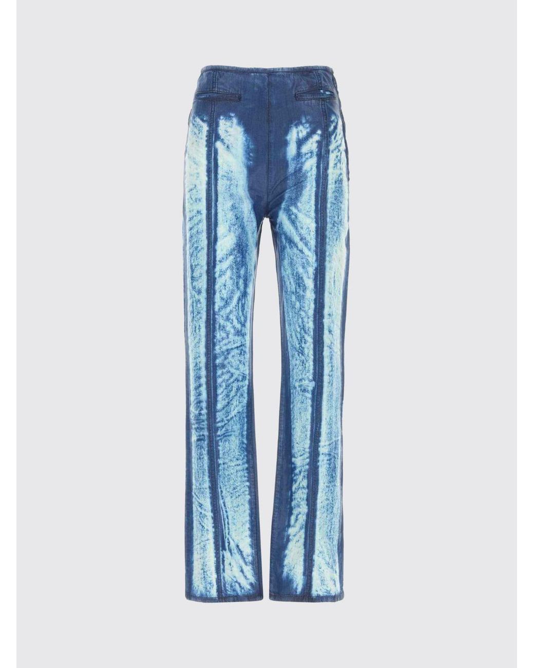 DIESEL Blue D-Lysar Printed Lyocell Jeans