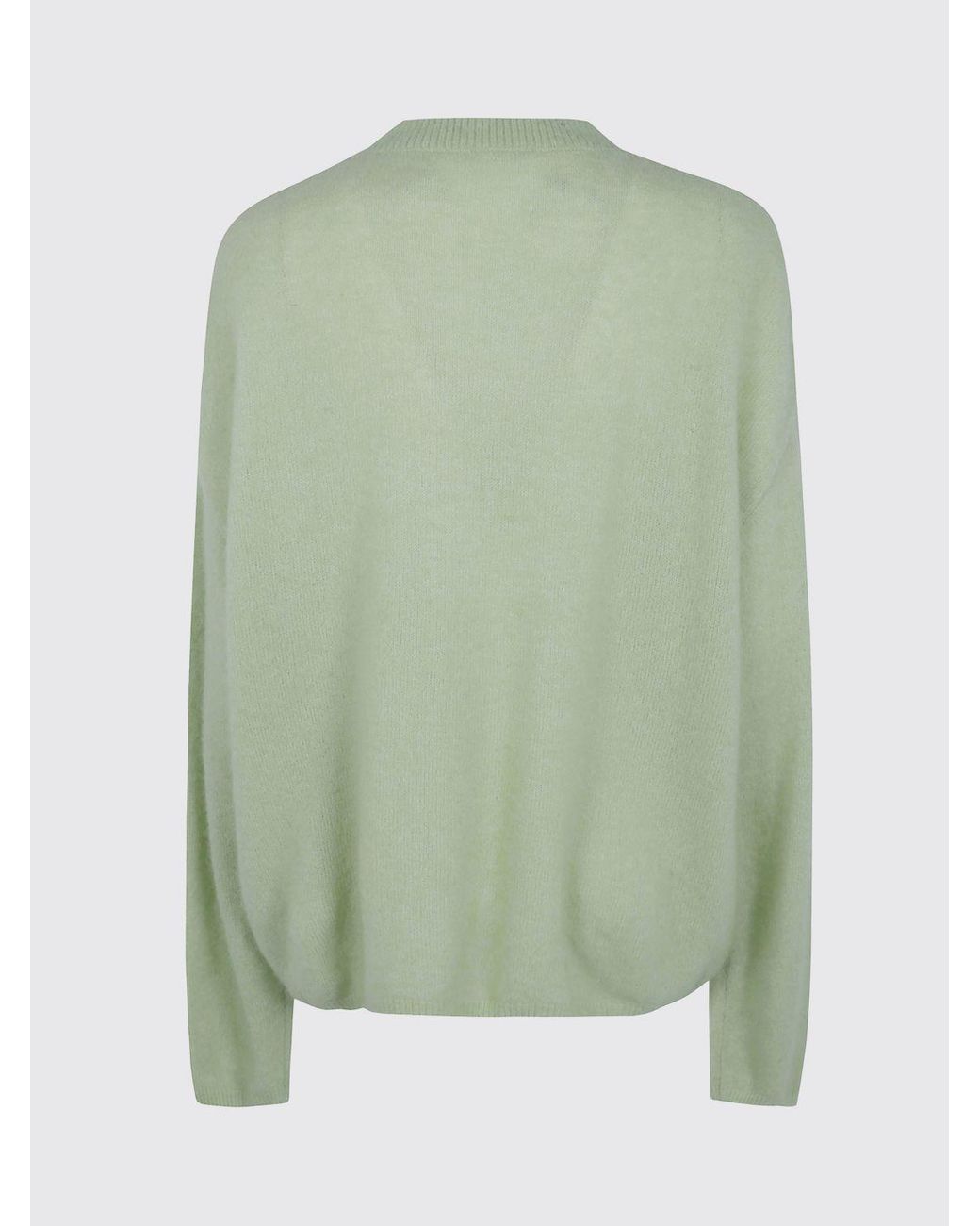 Frankie Shop Green Crewneck Jumper