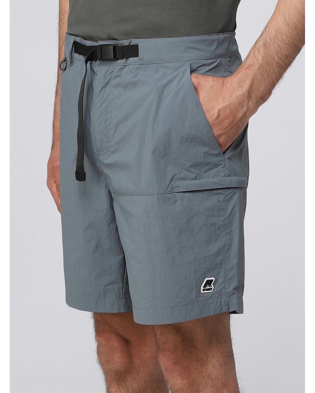 K-Way Blue Short for men