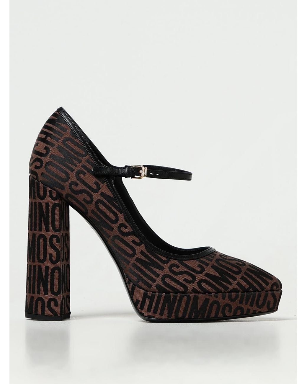 Moschino Couture Black High Heel Shoes