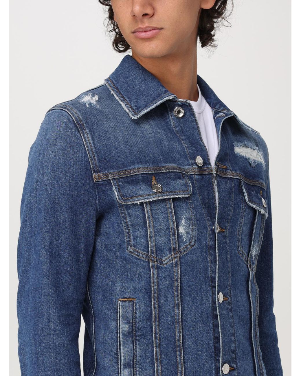 Dolce & Gabbana Blue Jacket for men