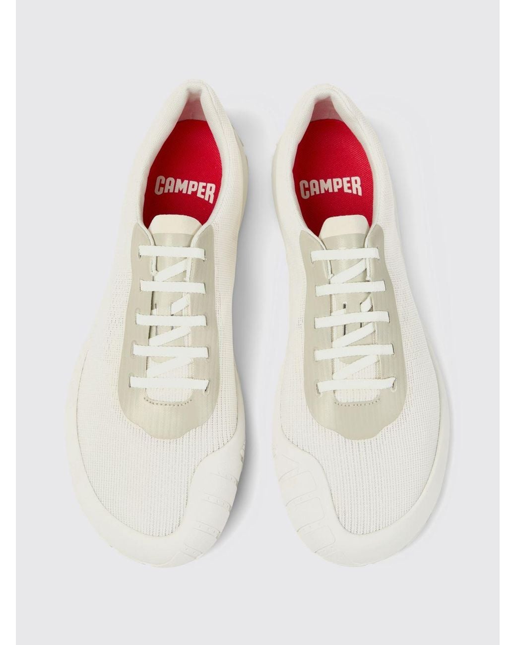 Camper White Peu Path+ Recycled Fabric Sneakers for men