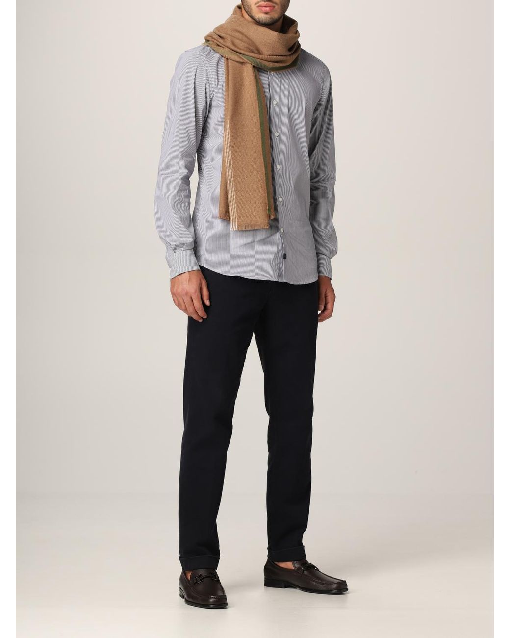 Bufanda Hombre Fay de hombre de color Blue
