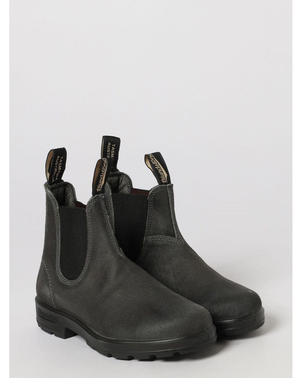 Blundstone Black 1910 Water-Repellent Suede Chelsea Boots