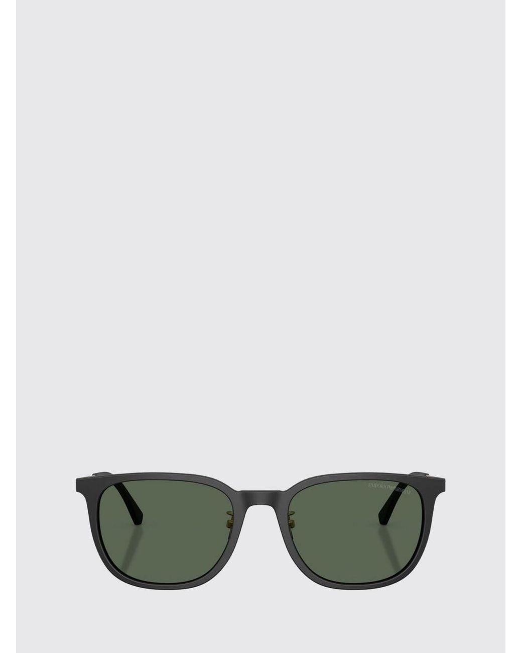 Emporio Armani Green Aviator Sunglasses for men