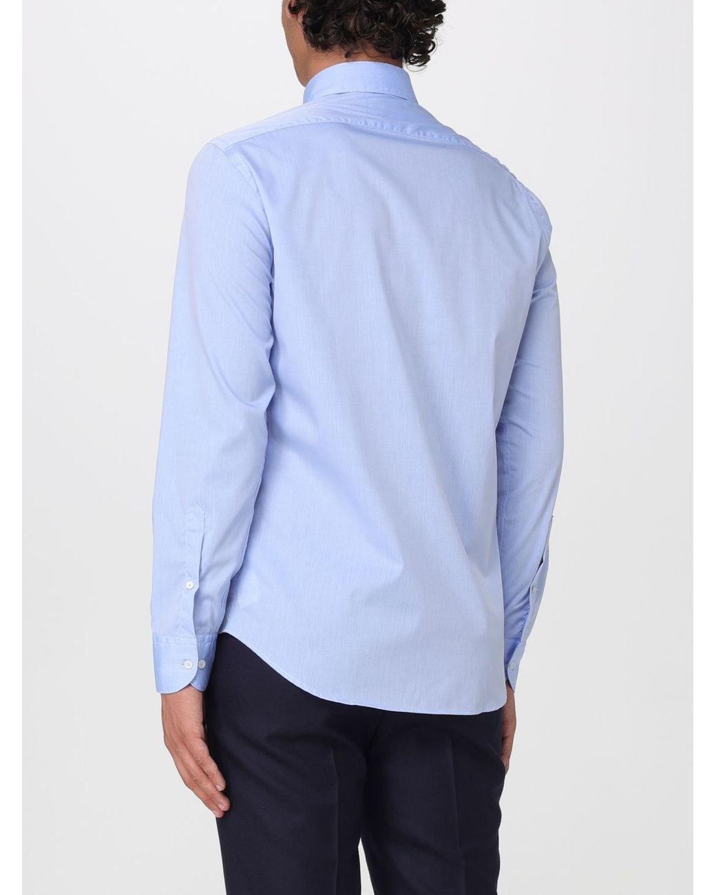 Brooksfield Blue Shirt for men