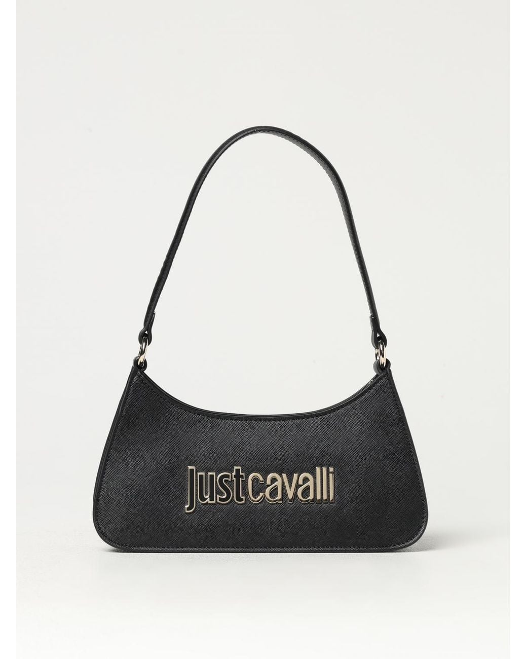 Just Cavalli Black Shoulder Bag