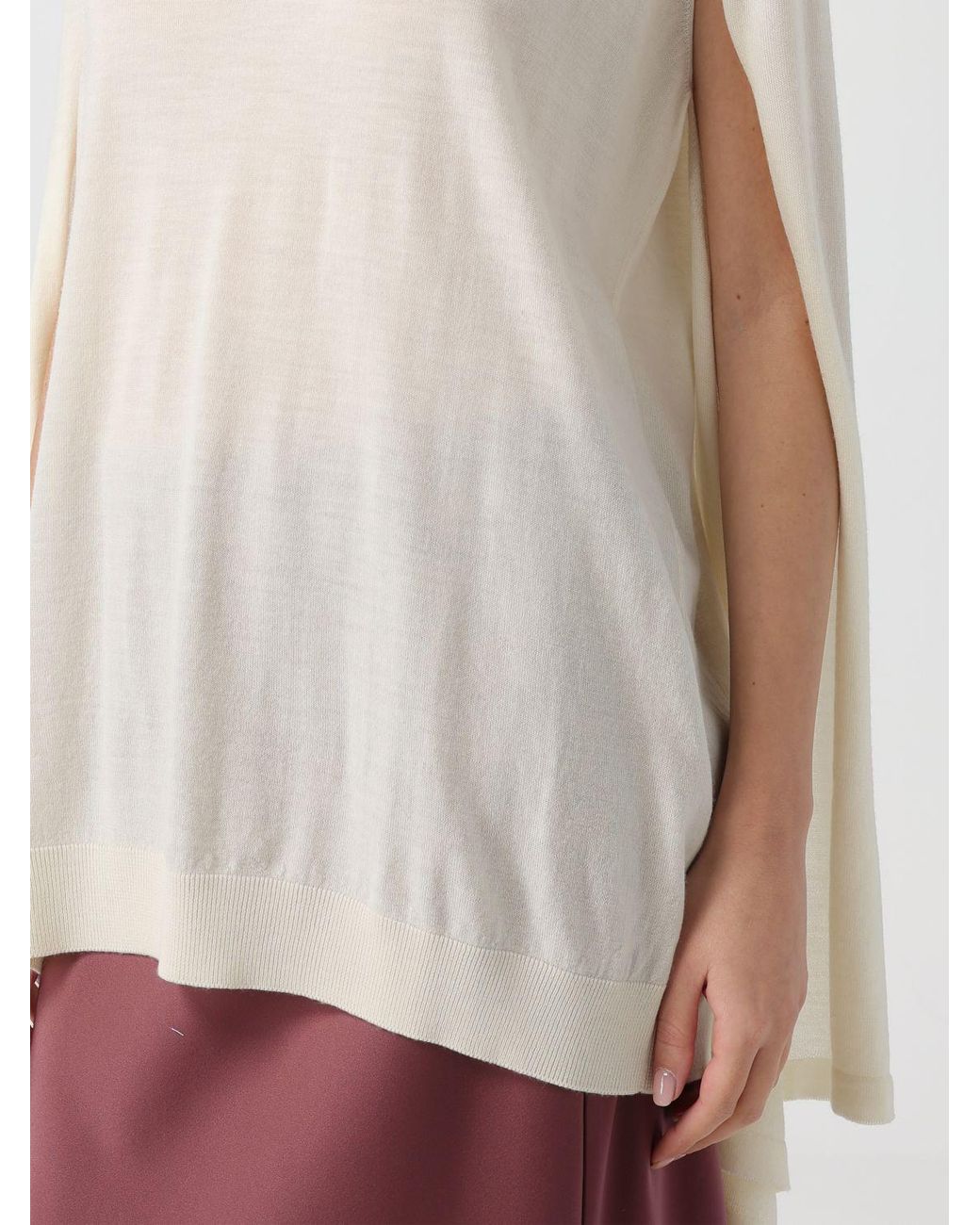Alberta Ferretti White Jumper