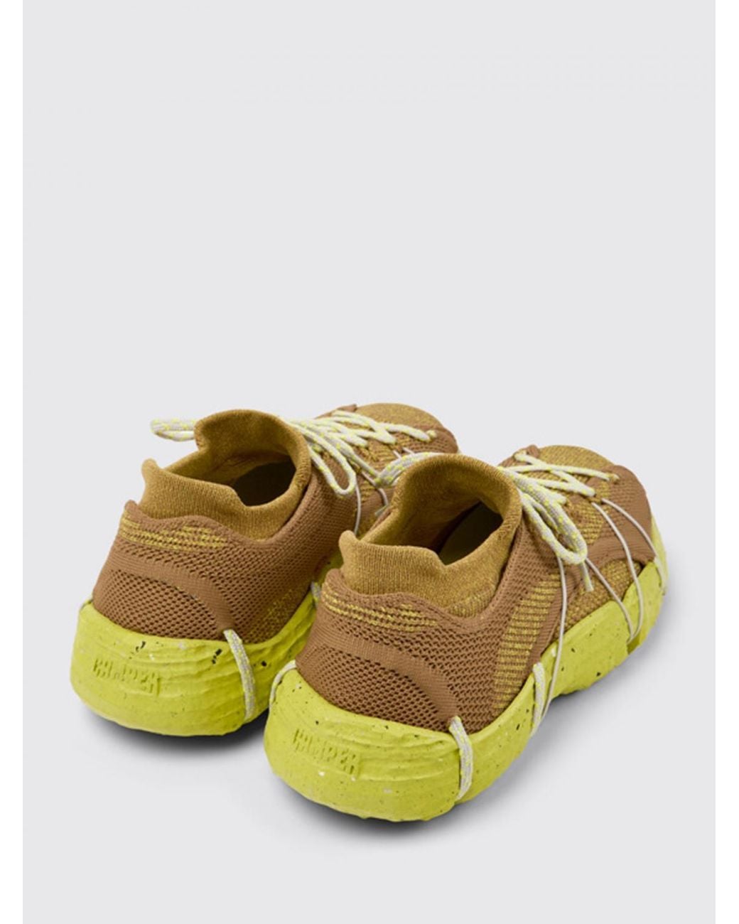 Camper Yellow Roku Low-Top Sneakers