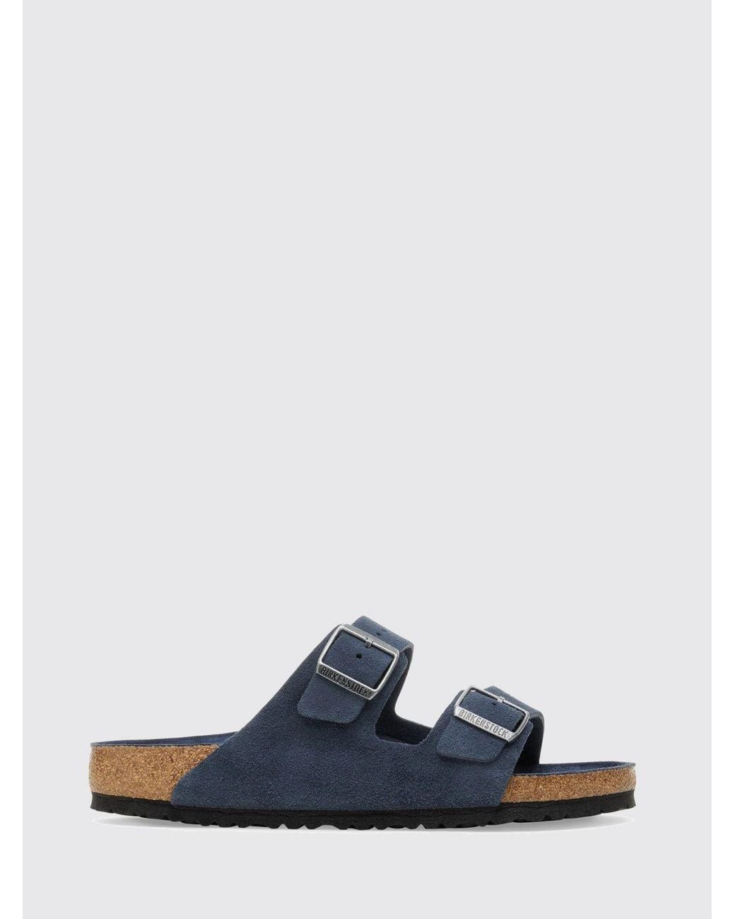 Birkenstock Blue Arizona Suede Sandal
