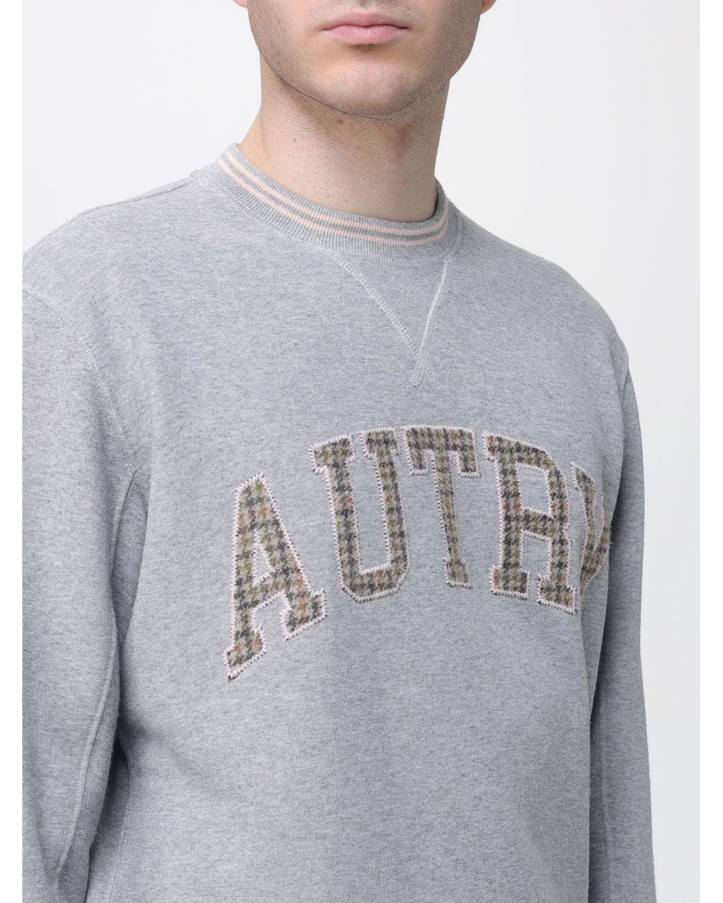 Autry Gray Sweatshirt for men