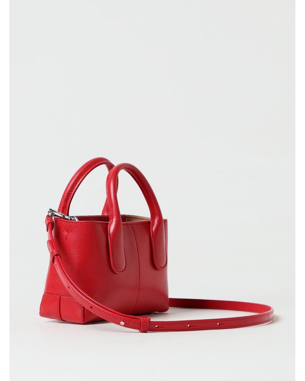 Tod's Mini Bag in Red | Lyst