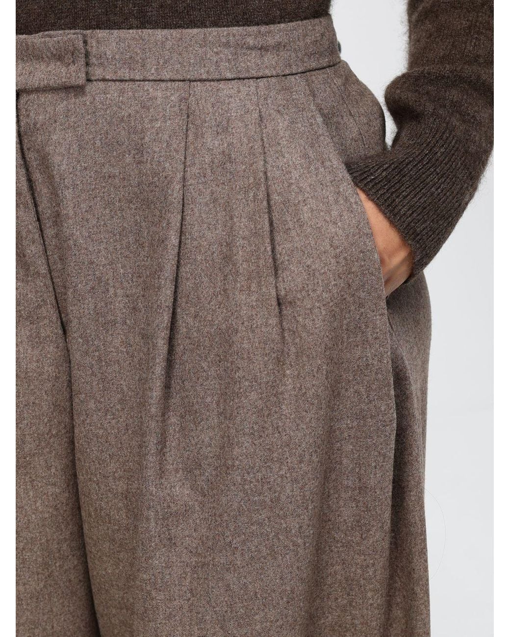 Max Mara Brown Pants