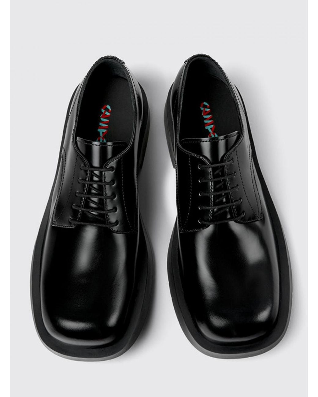 CAMPERLAB Black Brogue Shoes for men