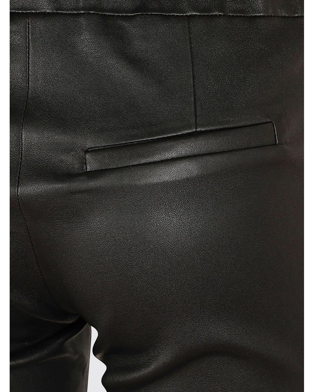Arma Black Mid-Rise Flared Trousers
