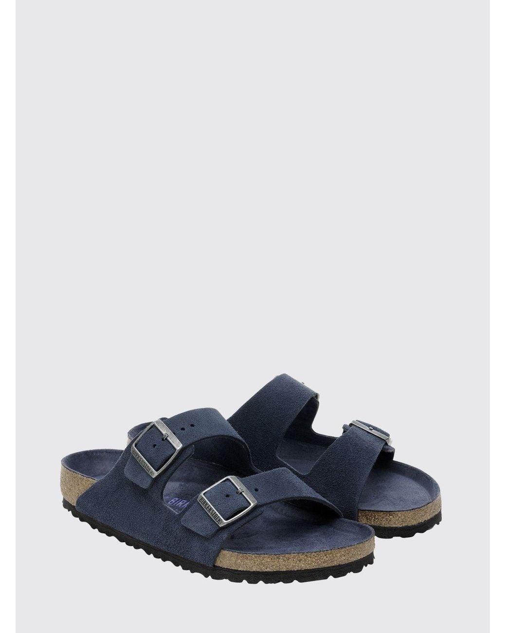 Birkenstock Blue Arizona Suede Sandal