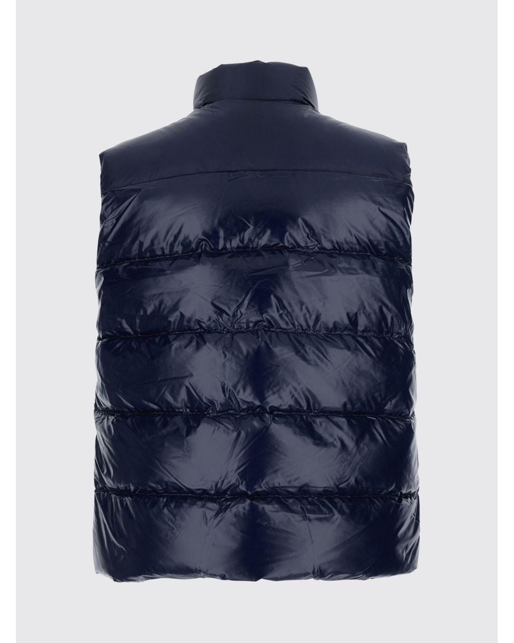 Pyrenex Blue Water-Repellent Quilted Technical Nylon Padded Gilet for men