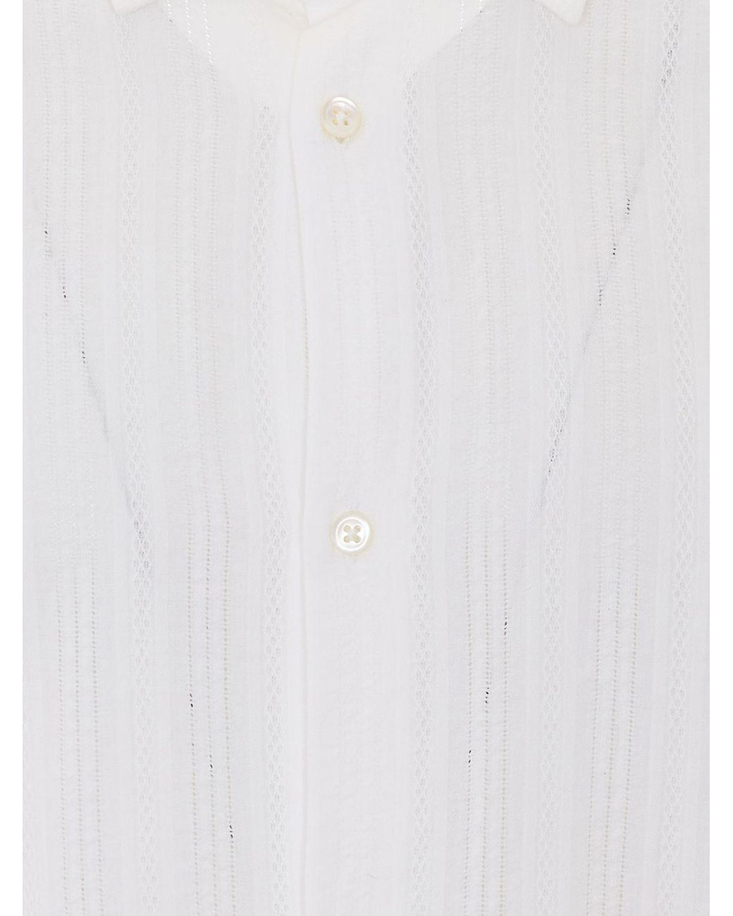 Ann Demeulemeester White Shirt for men