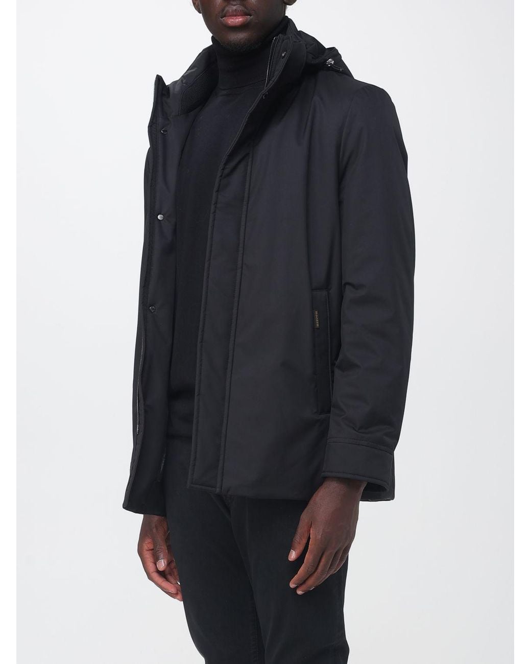 Moorer Blue Petrini Padded And Windproof Parka With Adjustable Hood for men